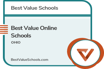 Best Value Online Schools in Ohio badge